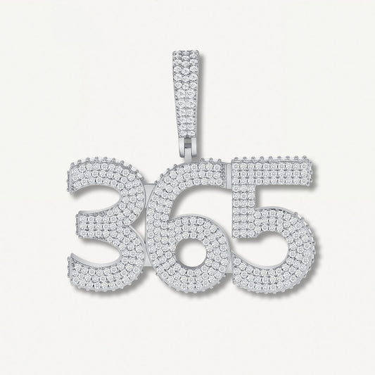 365 Pendant White Gold