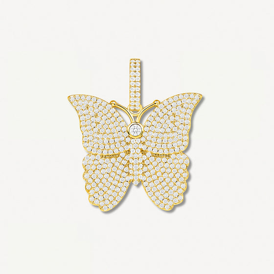 Butterfly Pendant Gold